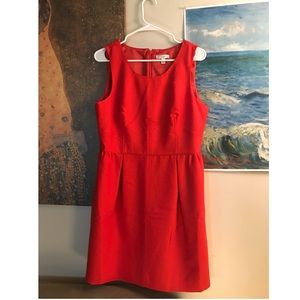 Red Allie dress - J.Crew